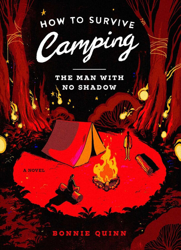 How to Survive Camping, The Man With No Shadow Book cover image